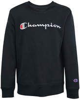 champion hoodie boys black