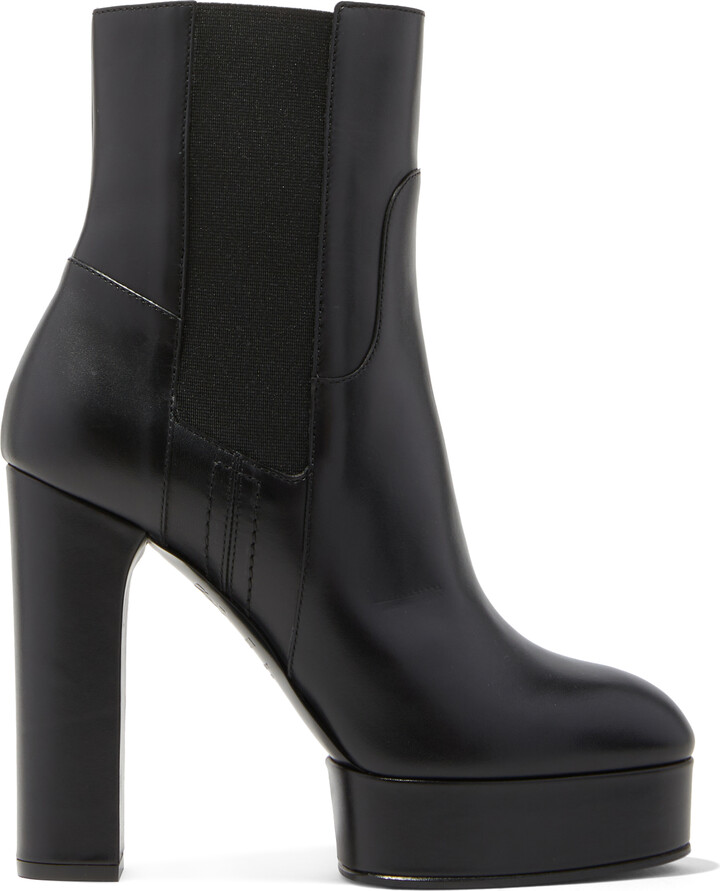 Short Chunky Heel Boots | ShopStyle