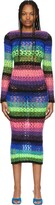 Thumbnail for your product : AGR Multicolor Knit Stripe Maxi Dress