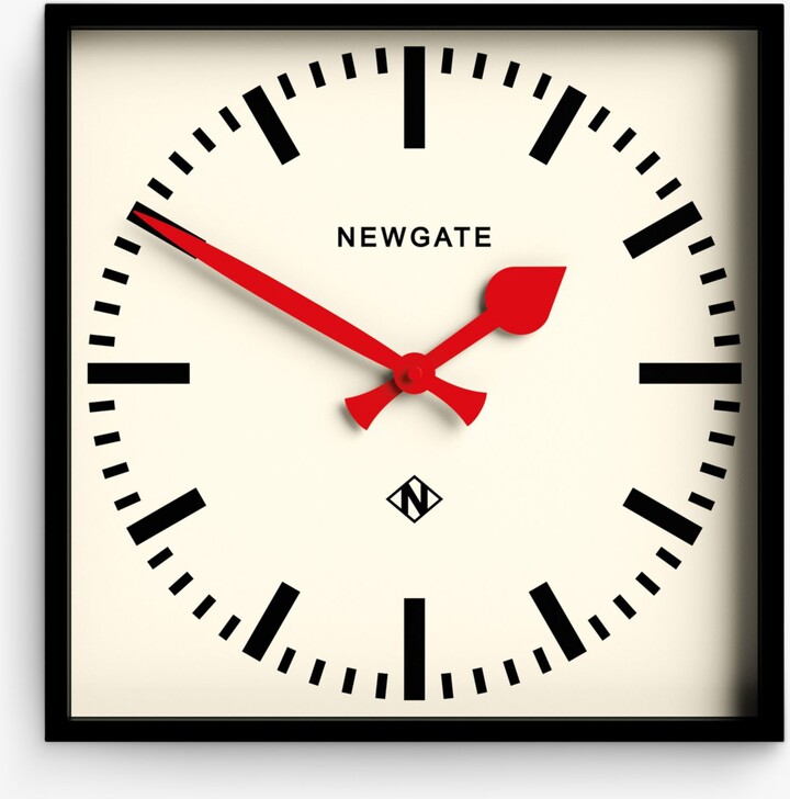 Newgate Clocks No. 5 Quartz Square Wall Clock ShopStyle