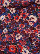 Thumbnail for your product : Veronica Beard Louella Floral Stretch Silk-Satin Minidress
