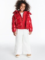 Thumbnail for your product : Moncler Enfant Fustet hooded down jacket