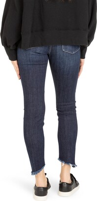 Articles of Society Suzy Fray Hem Ankle Crop Skinny Jeans