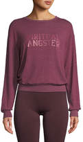 Thumbnail for your product : Spiritual Gangster Varsity Savasana Pullover Sweater