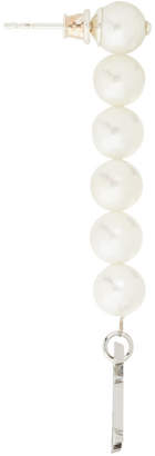 Misbhv Silver Pearl Earrings