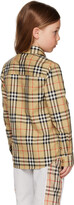 Thumbnail for your product : Burberry Kids Beige Vintage Check Shirt