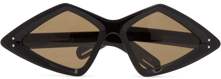 gucci diamond frame sunglasses