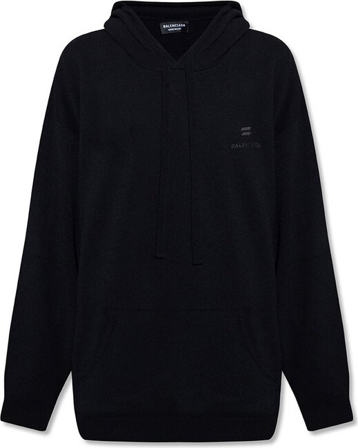Balenciaga Men's Black Sweatshirts & Hoodies on Sale | ShopStyle