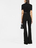 Thumbnail for your product : Rick Owens High-Rise Flared Jeans