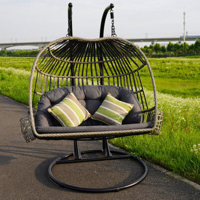 Dakota Fields Mccrary Porch Swing With Stand