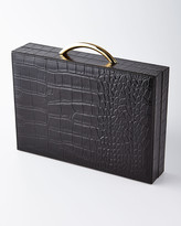 Thumbnail for your product : Renzo Romagnoli Travel Golf Set with Croc-Embossed Carry Case