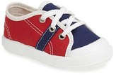 Thumbnail for your product : United Shoes of America 'Timmy' Low-Top Canvas Sneaker (Baby, Walker & Toddler)