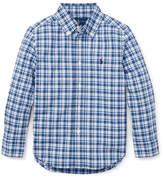 Thumbnail for your product : Ralph Lauren Childrenswear Long-Sleeve Plaid Button-Down Shirt, Size 2-4