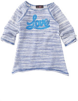 Thumbnail for your product : Jenna & Jessie Space Dye Love Top (Little Girls)