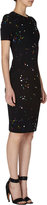 Thumbnail for your product : Givenchy Multicolored Confetti Print Short Sleeve Dress