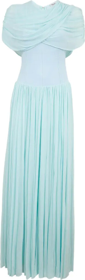 Simkhai Nancie draped maxi dress
