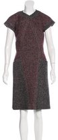 Thumbnail for your product : Chanel Tweed Cap Sleeve Dress