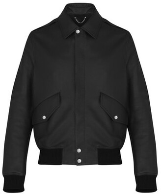 Louis Vuitton Leather Flight Jacket - ShopStyle