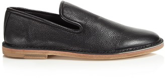 Vince Percell Leather Smoking Flats