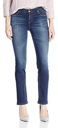 Big Star Women's Brigette Mid Rise Slim Straight Jean