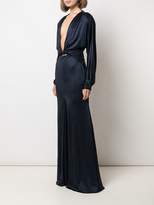 Thumbnail for your product : Dundas long sleeved slit dress