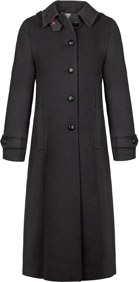 Robert W. Stolz - Silvia - Traditional Austrian Loden Coat - Charcoal -  ShopStyle