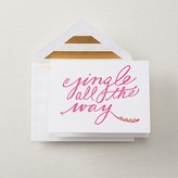 Thumbnail for your product : Kate Spade jingle all the way Holiday Cards
