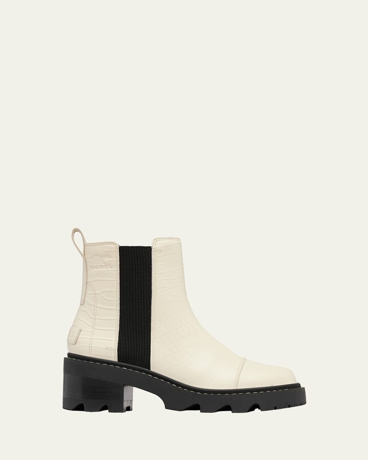 Sorel Joan Now Leather Chelsea Ankle Boots