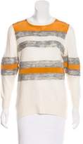 Thumbnail for your product : Halston Striped Knit Sweater