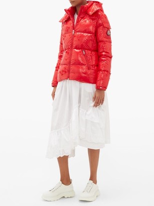 4 Moncler Simone Rocha - Callitris Floral-embroidered Technical Jacket - Red
