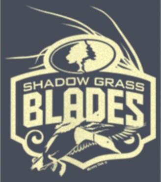 Women's Mossy Oak Small Shadow Grass Blades Logo Racerback Tank Top - Navy Blue Heather - Medium