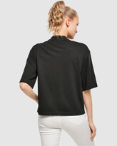 Thumbnail for your product : Urban Classics Women's Black Basic T-Shirts - UC Ladies Organic Oversized Tee