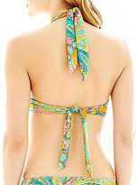 Thumbnail for your product : JCPenney a.n.a Pushup Halter Swim Top