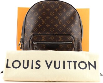 Louis Vuitton Black Monogram Canvas Josh Backpack - ShopStyle