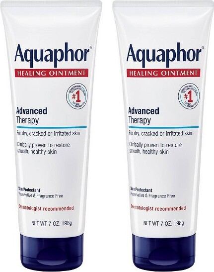 Aquaphor Aquaphor2Pack/7ozEachHealingOintmentSkinProtectantandMoisturizerforDryandCrackedSkinUnscented