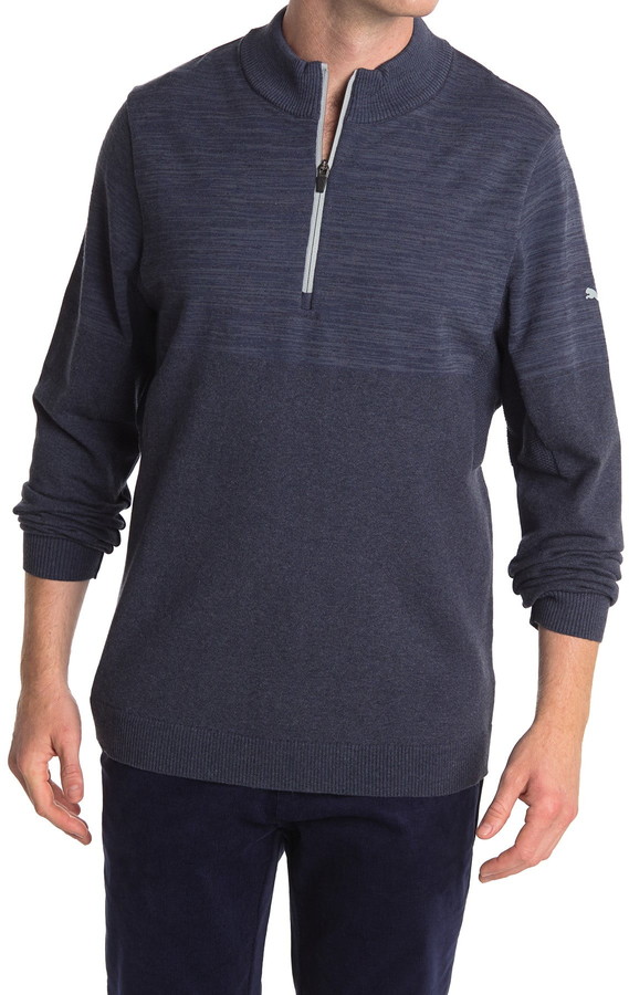 puma blue sweater