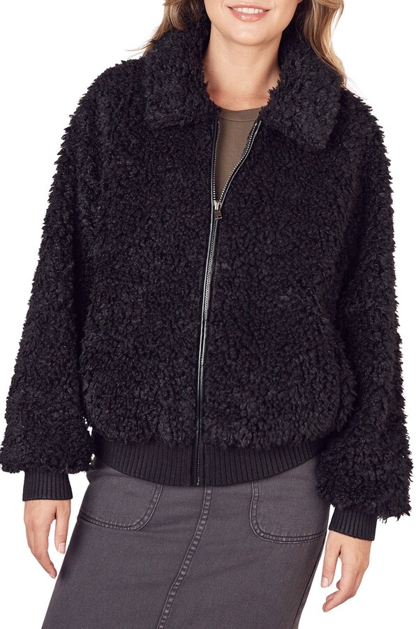 Mustard Seed Teddy Zip Front Jacket ShopStyle