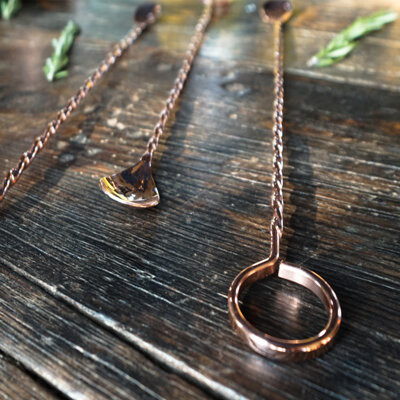 Sertodo Copper Copper Ringer Bar Spoon, 12 inches