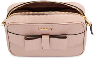 Miu Miu Pink Bow Camera Bag