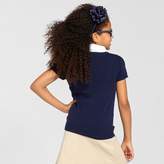 Thumbnail for your product : Cat & Jack Girls' Short Sleeve Pullover Sweater Nightfall Blue