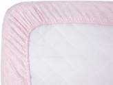 Thumbnail for your product : carter's Trellis Sateen Fitted Crib Sheet in Pink