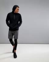 Thumbnail for your product : New Look Sport Hoodie With Zip In Black