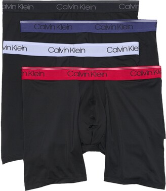 Calvin Klein Assorted 4-Pack Chromatic Micro Stretch Performance Boxer  Briefs - ShopStyle
