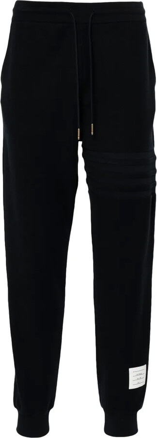 Thom Browne 4-Bar stripe cotton track pants