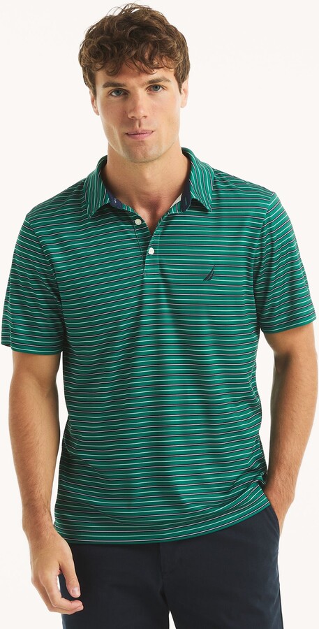 Navtech Striped Polo