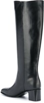 Thumbnail for your product : Ferragamo Gancini knee-high boots