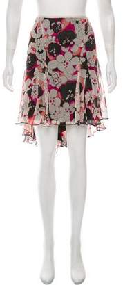 Diane von Furstenberg Knee-Length Floral Skirt