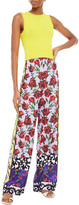 Thumbnail for your product : Alice + Olivia Elba Floral-print Crepe Wide-leg Pants