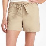 Thumbnail for your product : JCPenney St. John's Bay Tie-Waist Shorts
