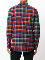 Thumbnail for your product : Givenchy plaid embroidered shirt